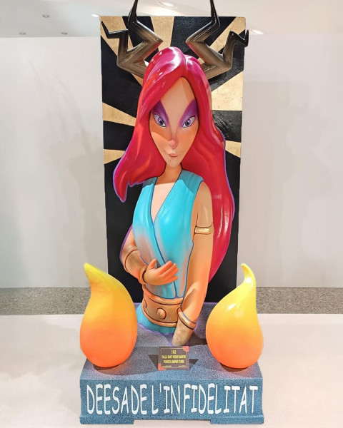 ja estem en  exponinot25    els nostres ninots ja estan brillant des d ahir en l exposicio del ninot gracies als nostres artistes ruben canet  canetestudi  falla infantil    i joserra lisarde  fallesjrlisarde   2 