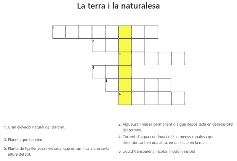 la terra i la naturalesa