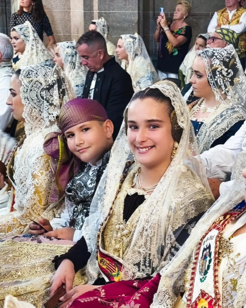 ahir gara i pablo van gaudir del besamans de la verge  un dels seus ultims actes com a represent  1 