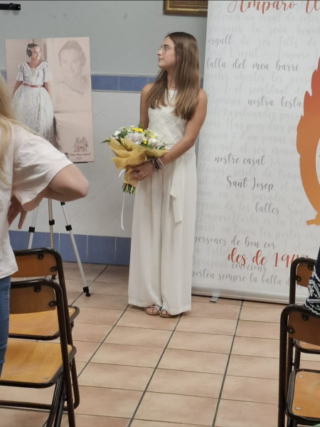 el dissabte passat vam tindre el comiat de gara com a fallera major infantil i els infantils van  1 