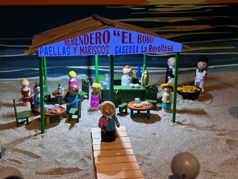 inauguracio betlem  el dissabte vam tindre la inauguracio del nostre pesebre  gracies a la dele  8   maximo ancho 2400 maxima altura 1800 